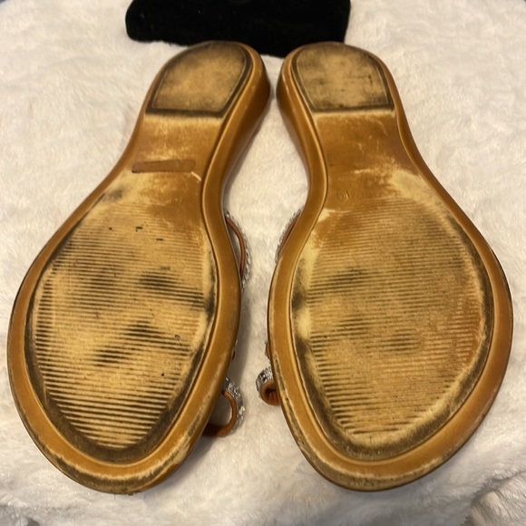 FLATS - with rhinestones embellishments -  Size 9.5 - Picture 3 of 4